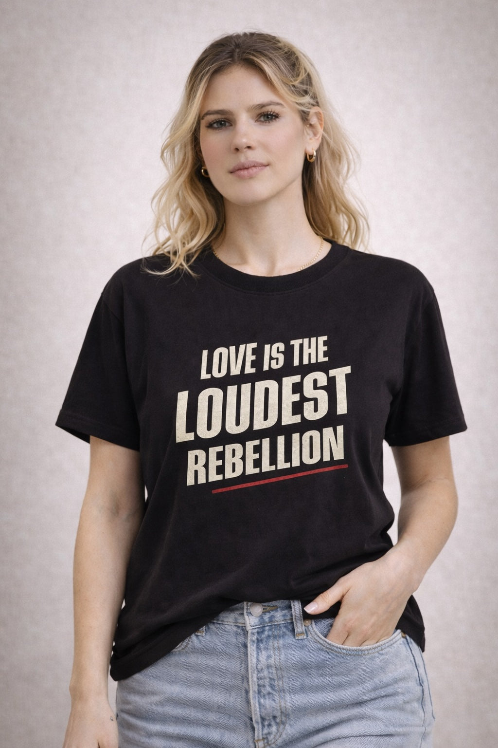 Love is Rebellion Oversized T-shirt