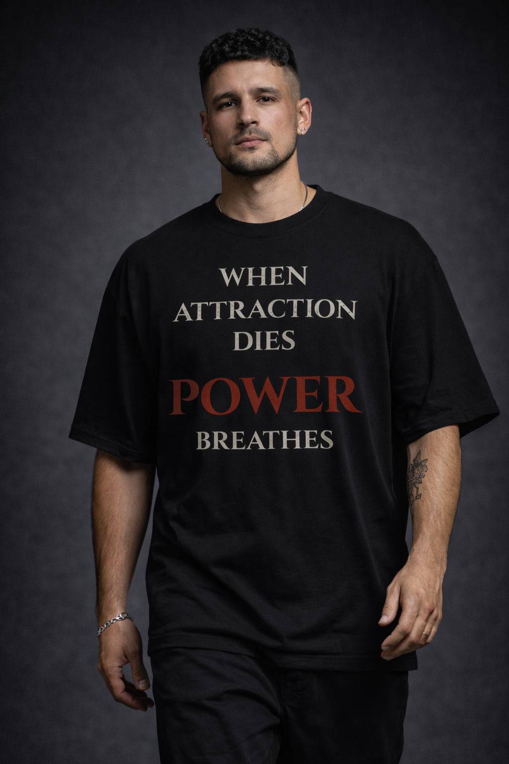 Power Breathes Oversized T-shirt