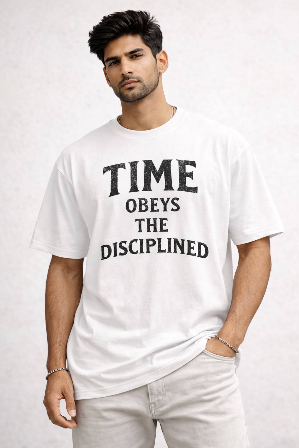 Where Time Obeys Oversized T-shirt
