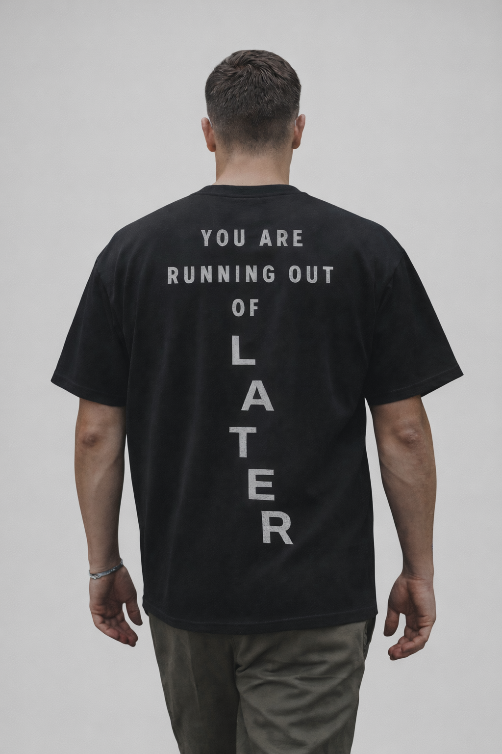 Time Is Now Oversized T-shirt