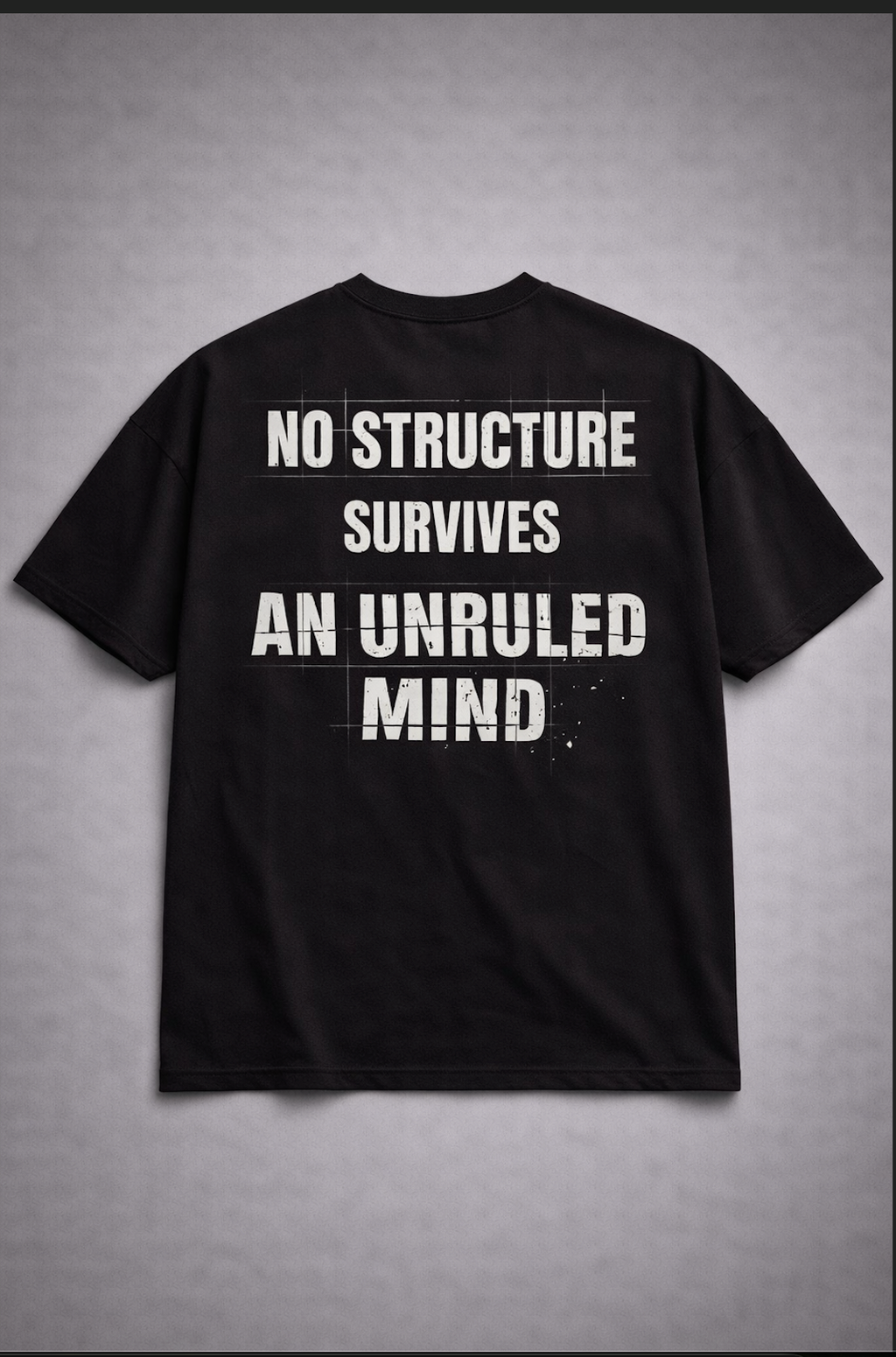 Unruled Mind Oversized T-shirt