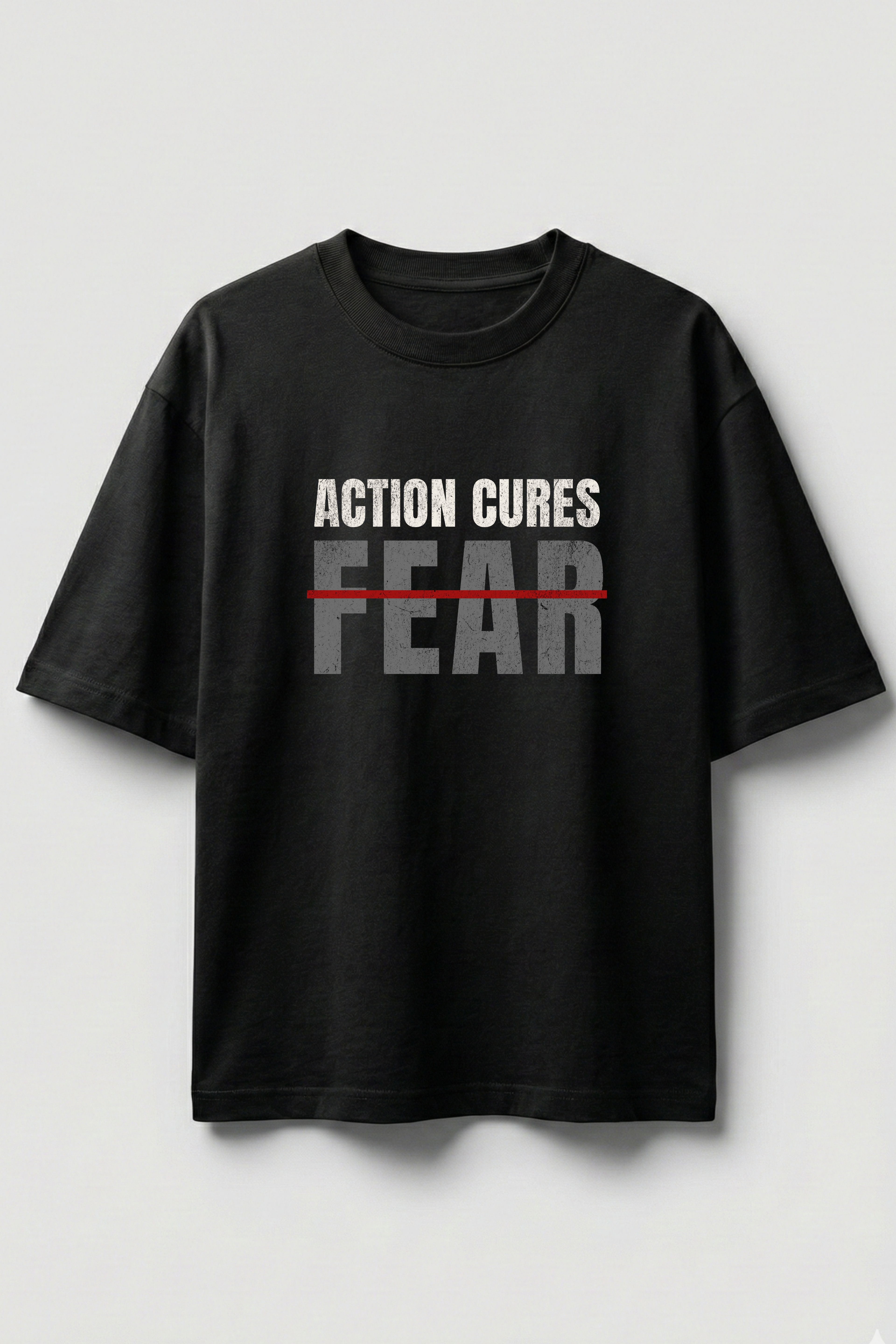 Fear is Temporary Oversized T-Shirt