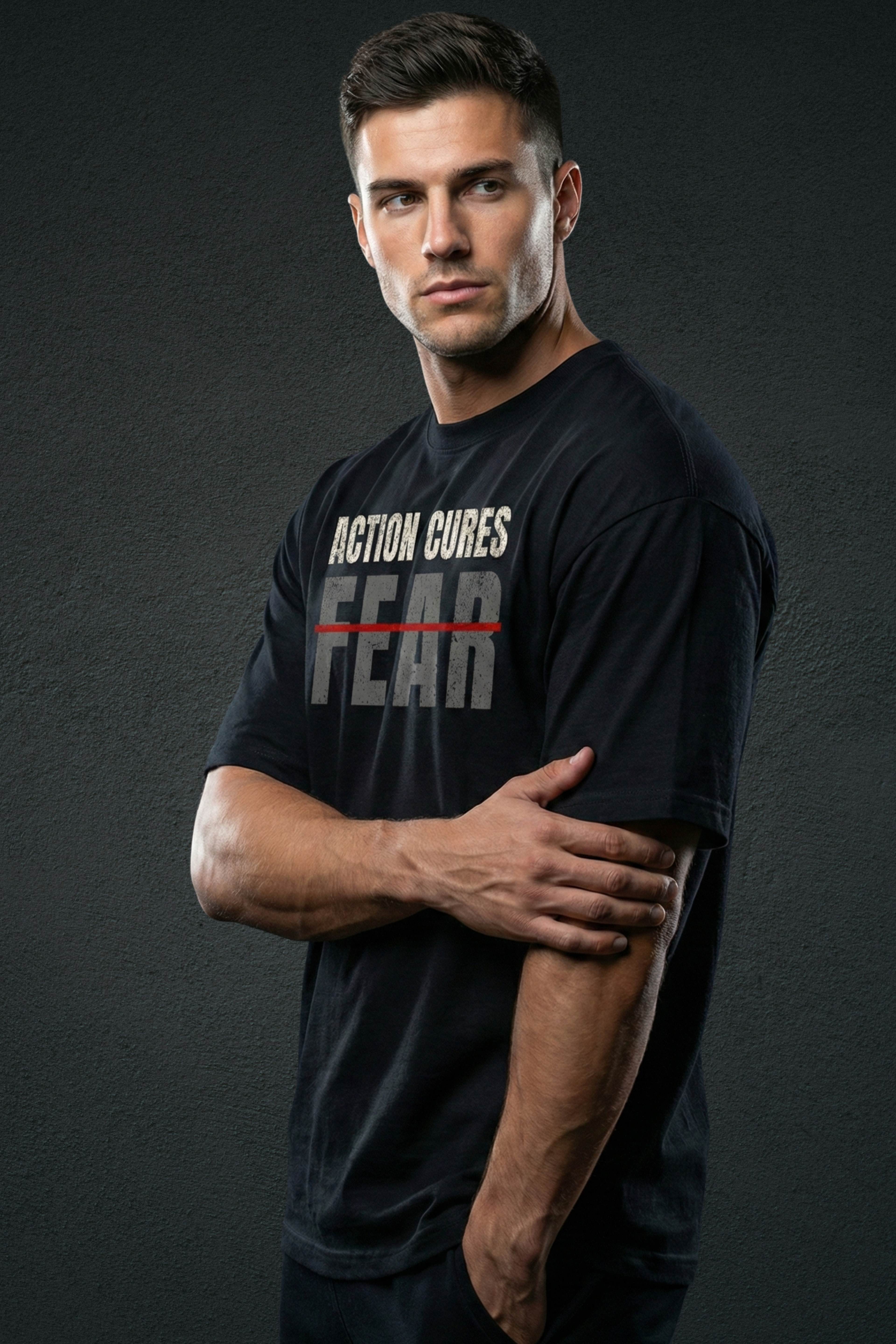 Fear is Temporary Oversized T-Shirt