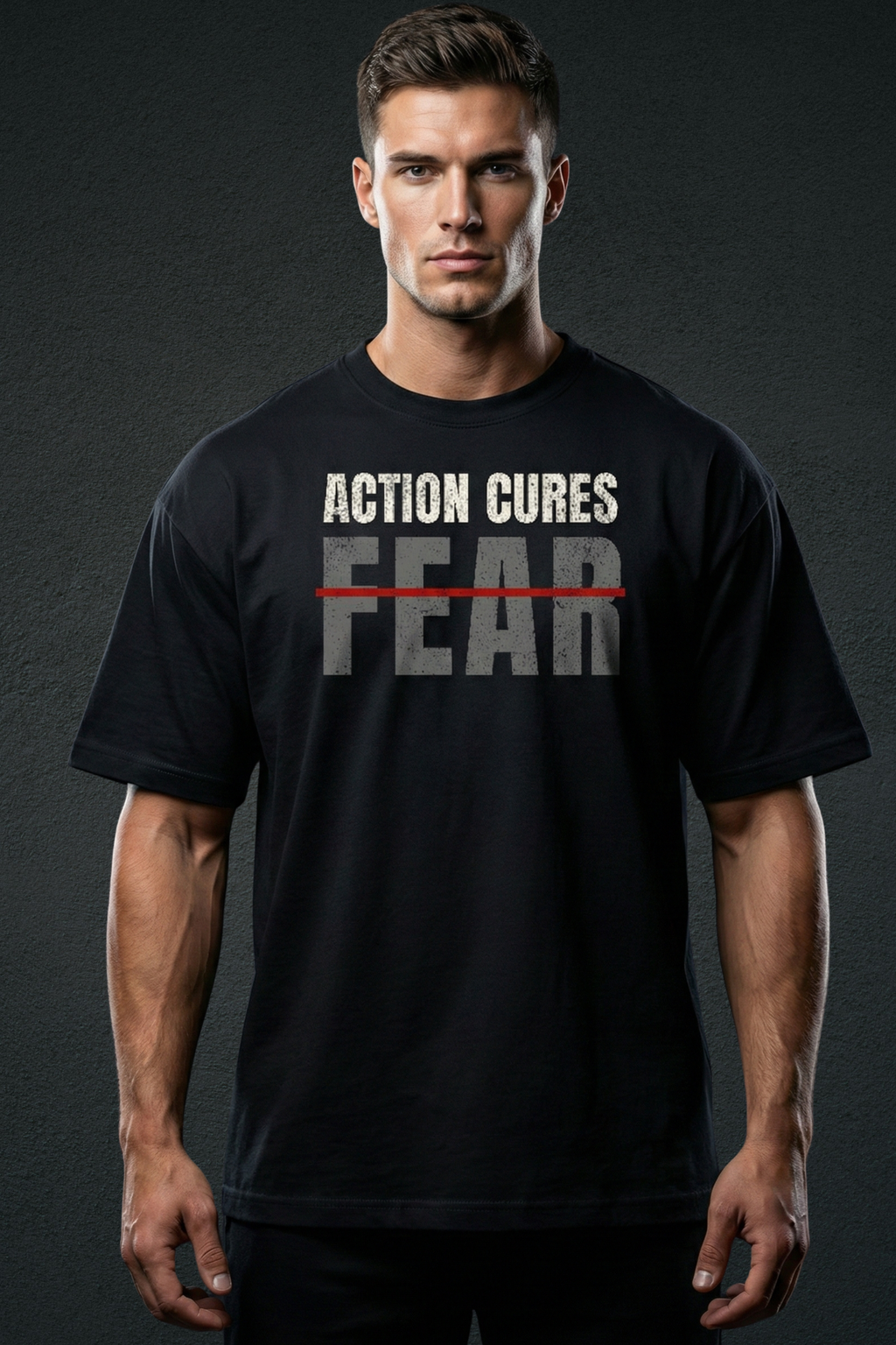 Fear is Temporary Oversized T-Shirt
