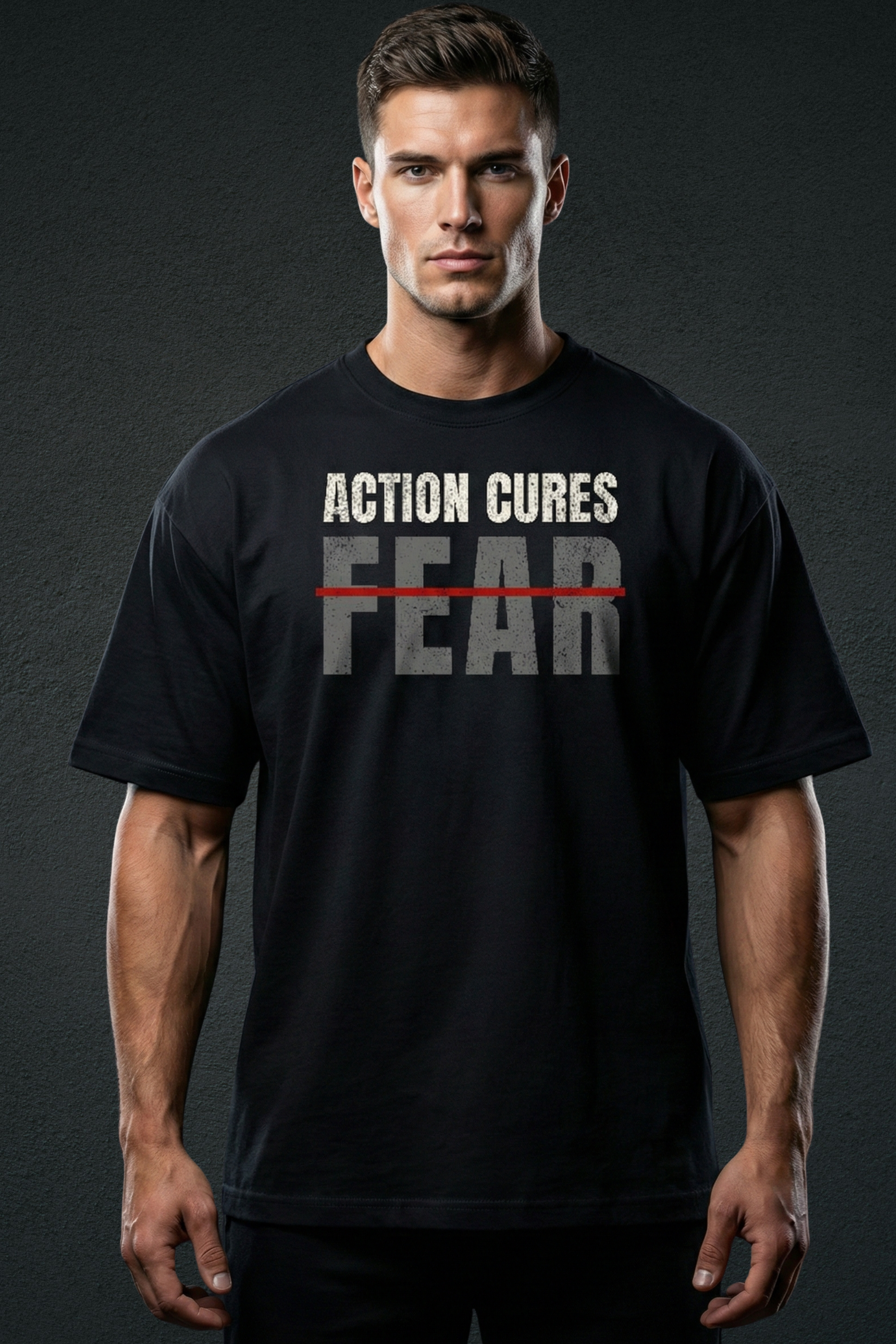 Fear is Temporary Oversized T-Shirt