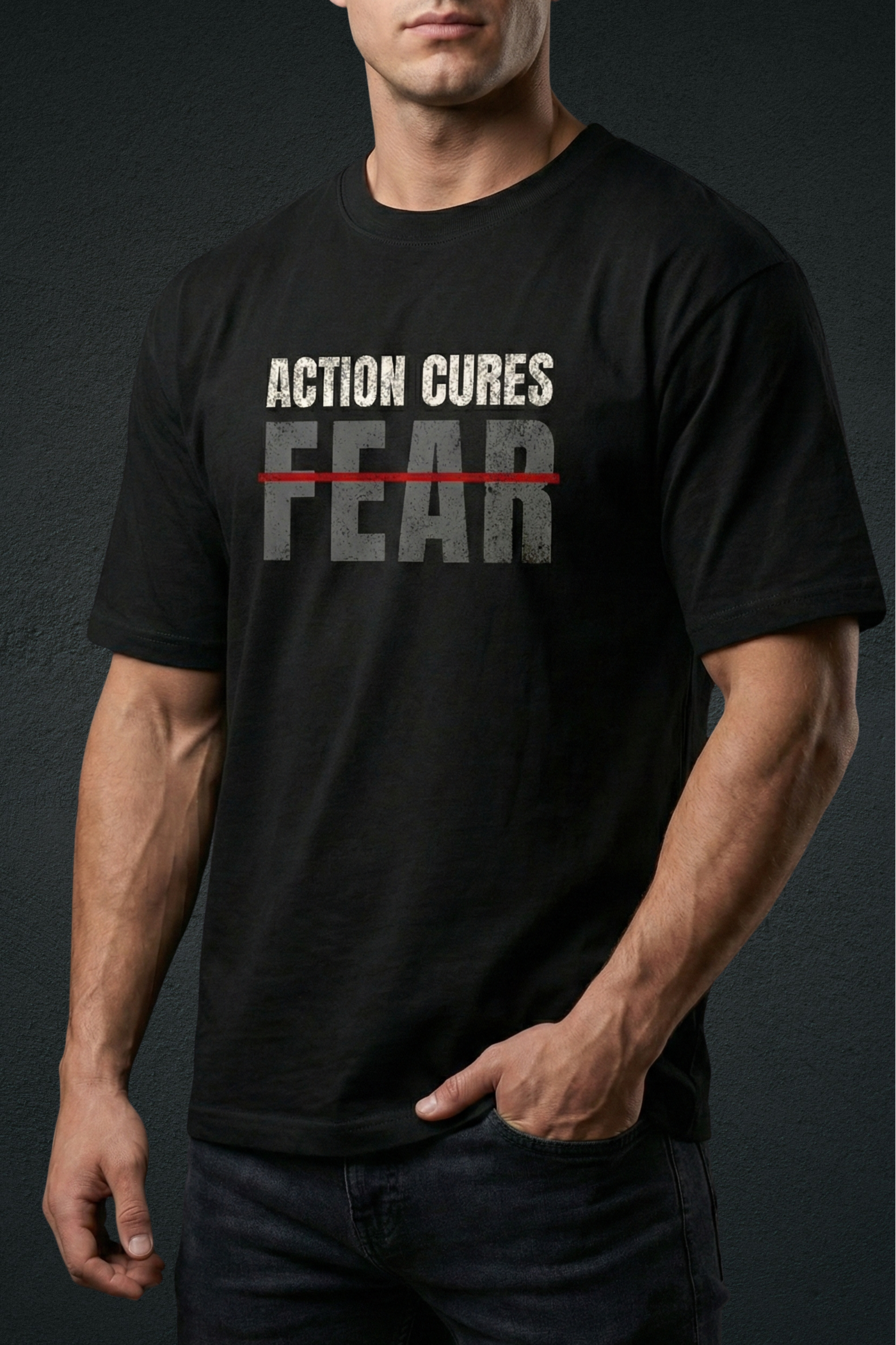 Fear is Temporary Oversized T-Shirt