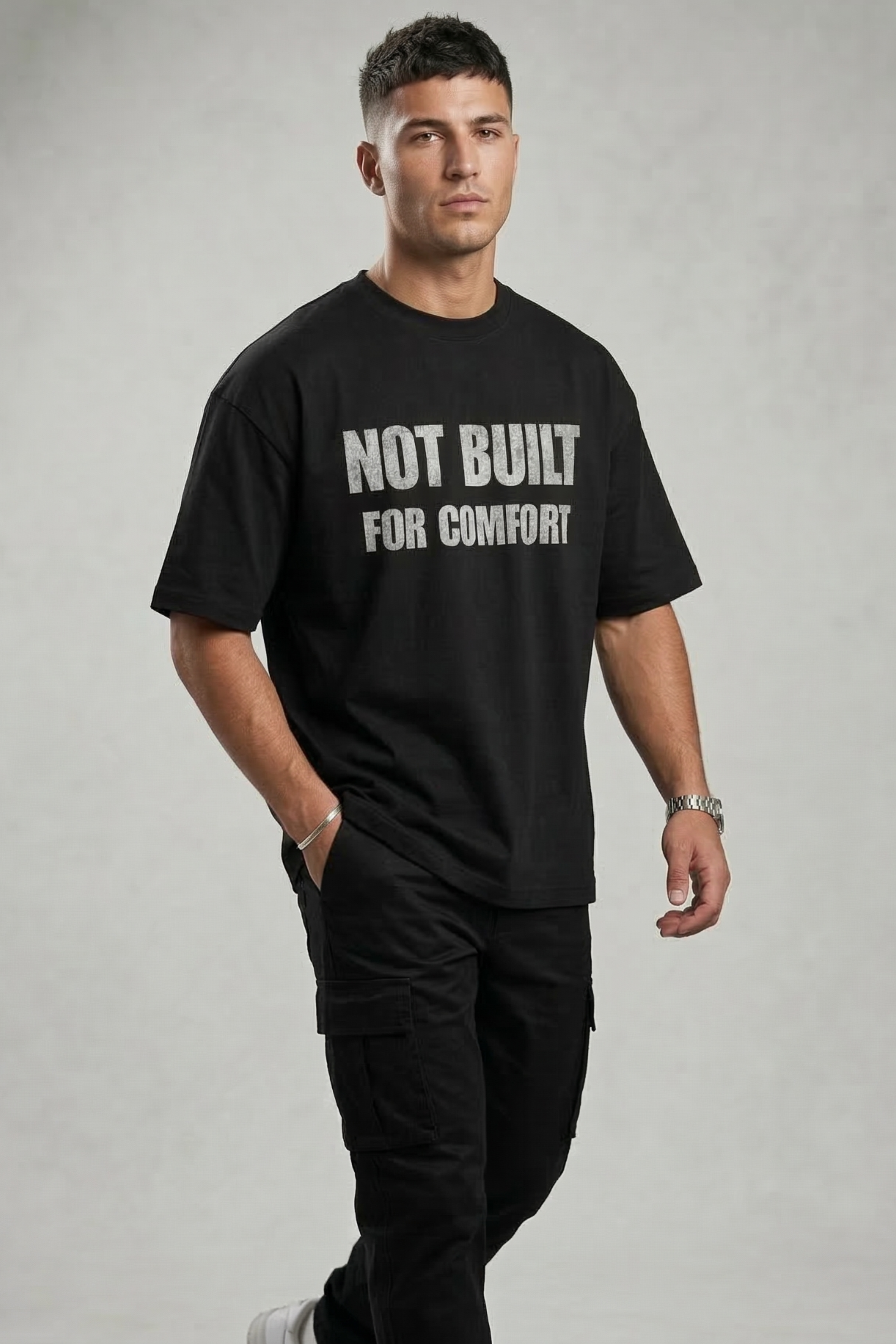 Not Built For Comfort Oversized T-Shirt