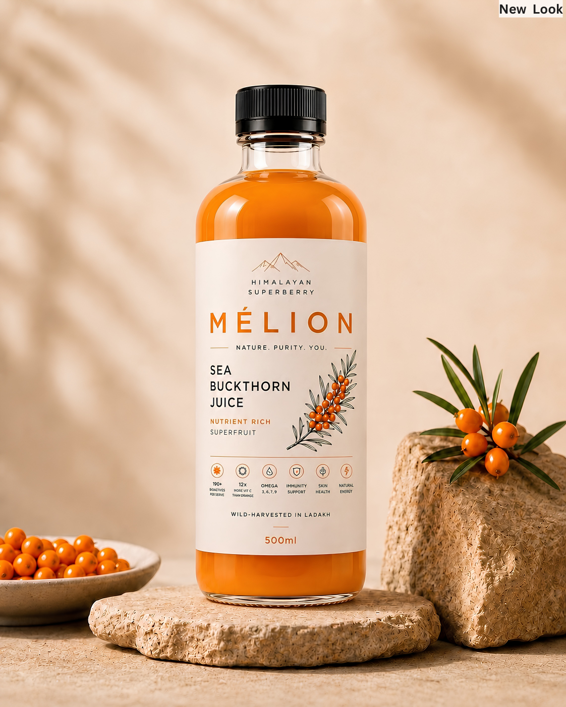 MÉLION Himalayan Superberry Sea Buckthorn Juice