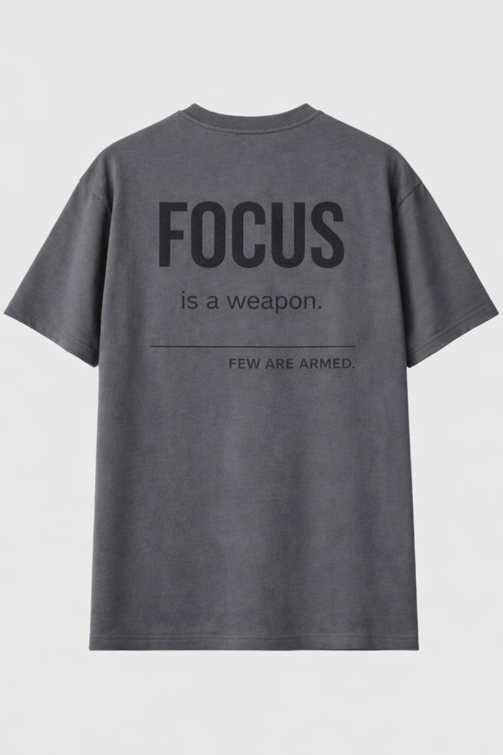 Focus Is a Weapon Oversized T-shirt