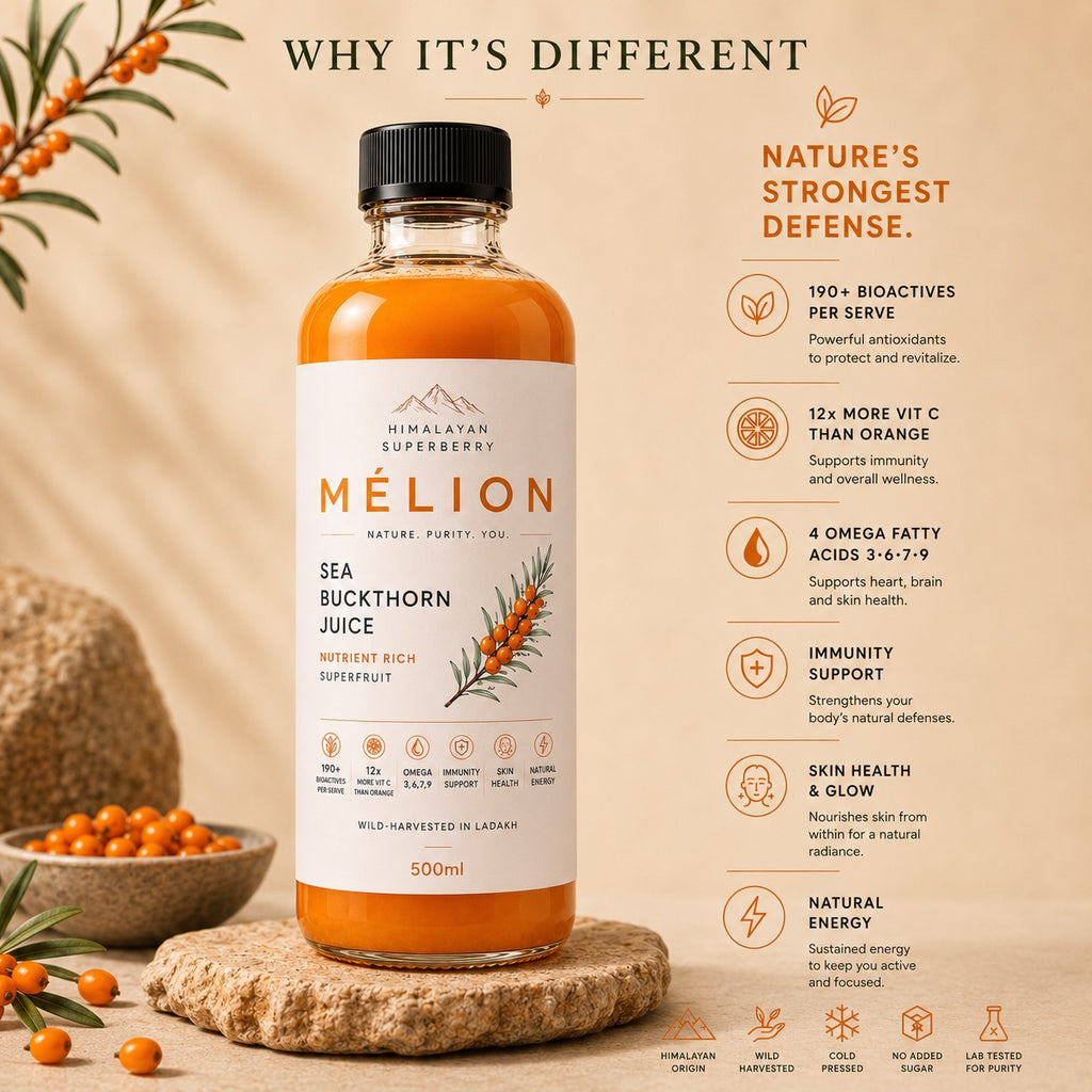 MÉLION Himalayan Superberry Sea Buckthorn Juice
