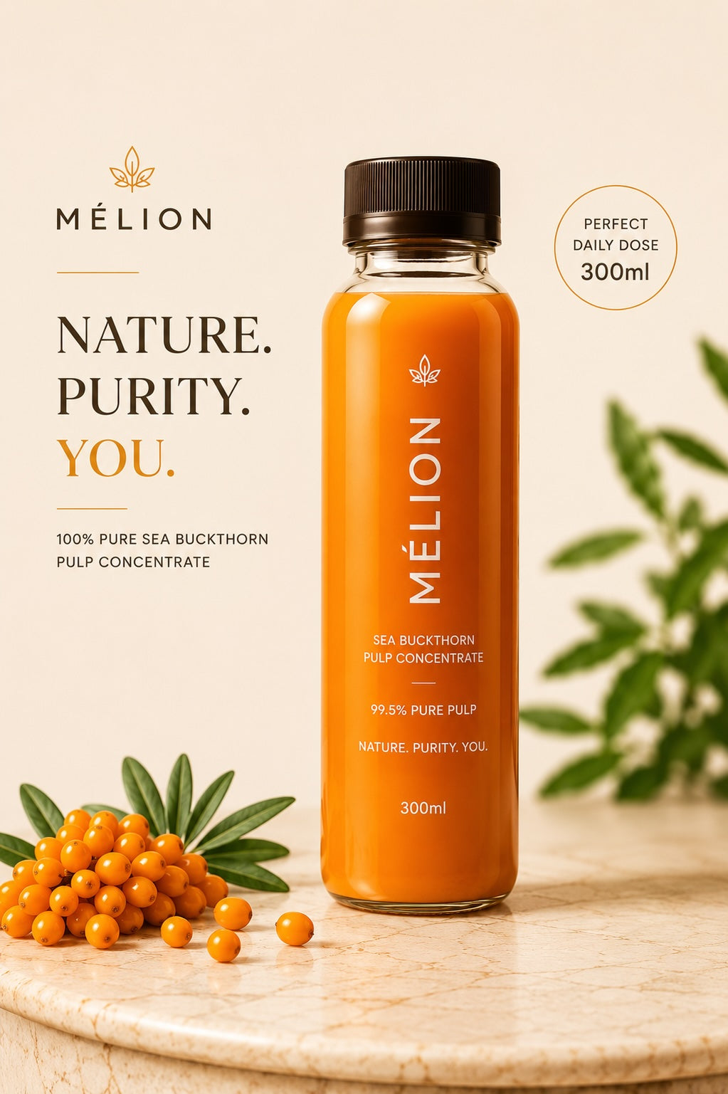 MÉLION Sea Buckthorn Concentrate